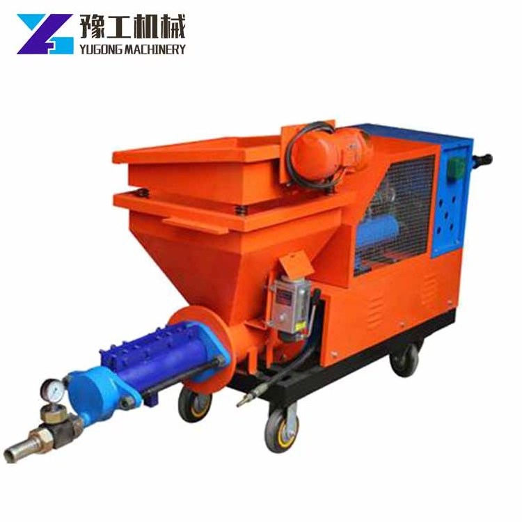 Automatic sand cement sprayer wall cement plaster machine for construction