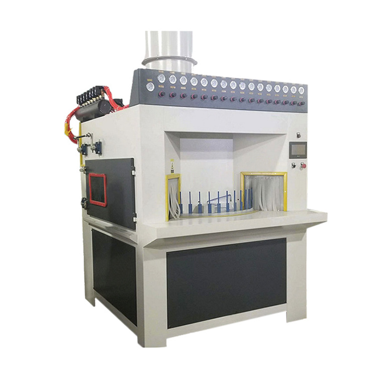 Electric Sandblaster Specification of Sand Blasting Machine with Sandblasting Room Design