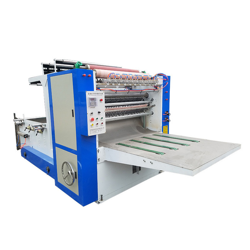 Wholesale Price Fully Automatic 4 Lines Facial Paper Tissue Folding Machine