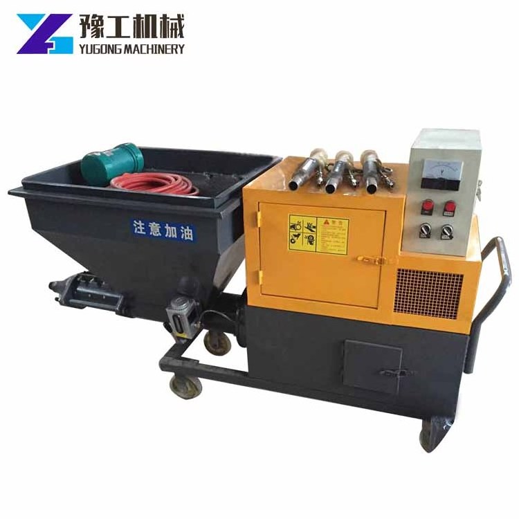 Automatic sand cement sprayer wall cement plaster machine for construction