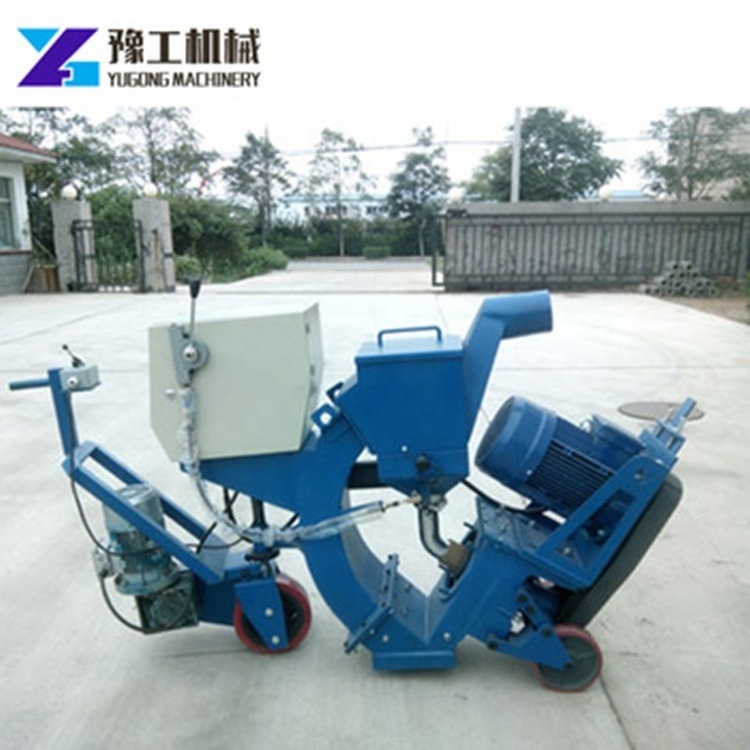 Floor shot blasting machine shot blaster with dust collector