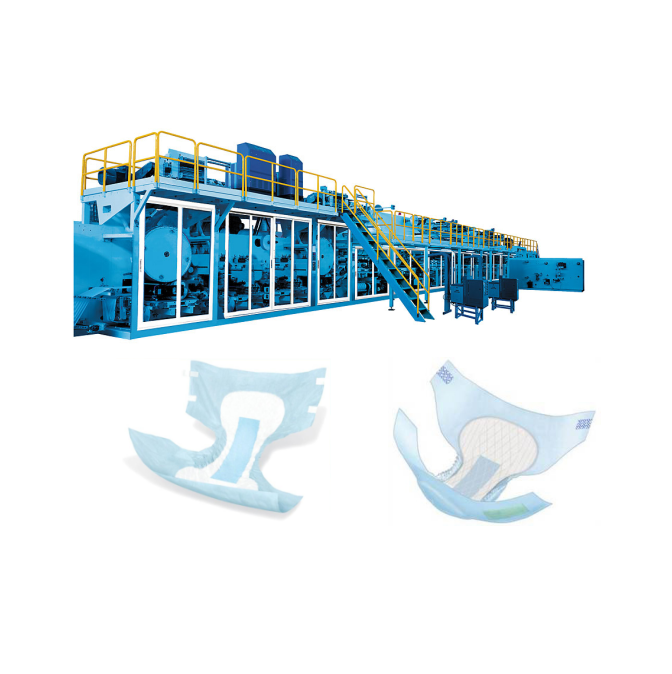 Fully Automatic Economic Disposable Baby Diaper Manufacturing Plant