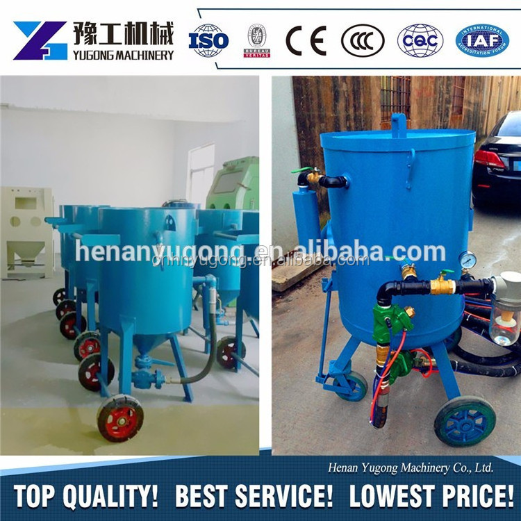 Eco-friendly portable sand blasting machine for sale