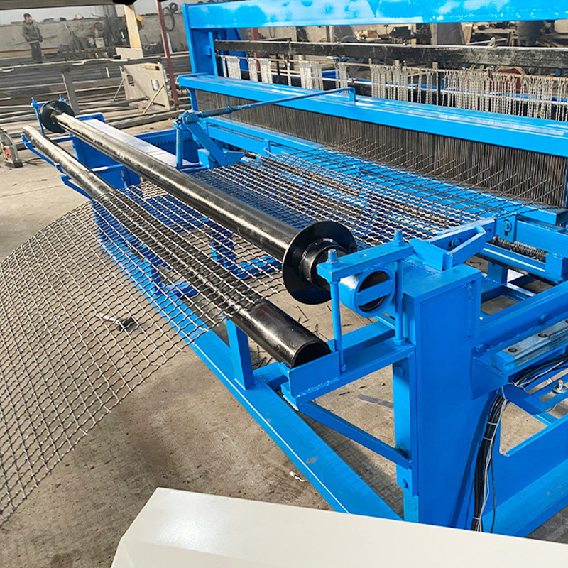 Chinese Factory 1 Year Machine Hexagonal Sewn To Ceramic Fiber For Chain Link Fence Wire Mesh Making Machines