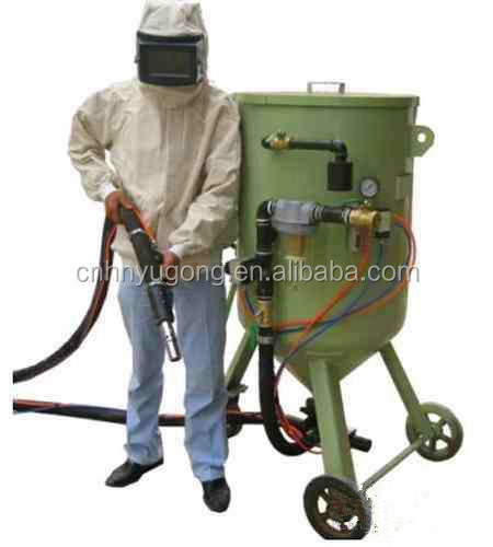 Eco-friendly portable sand blasting machine for sale