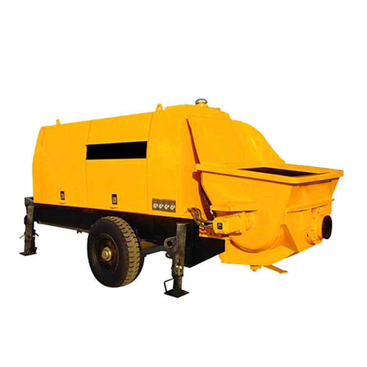 Factory Mini Diesel Concrete Pumping Price Mobile Concrete Trailer Pump Price