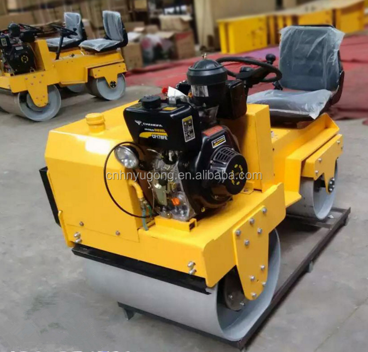 YG 3t static roller hamm road compactor car stainless steel roller