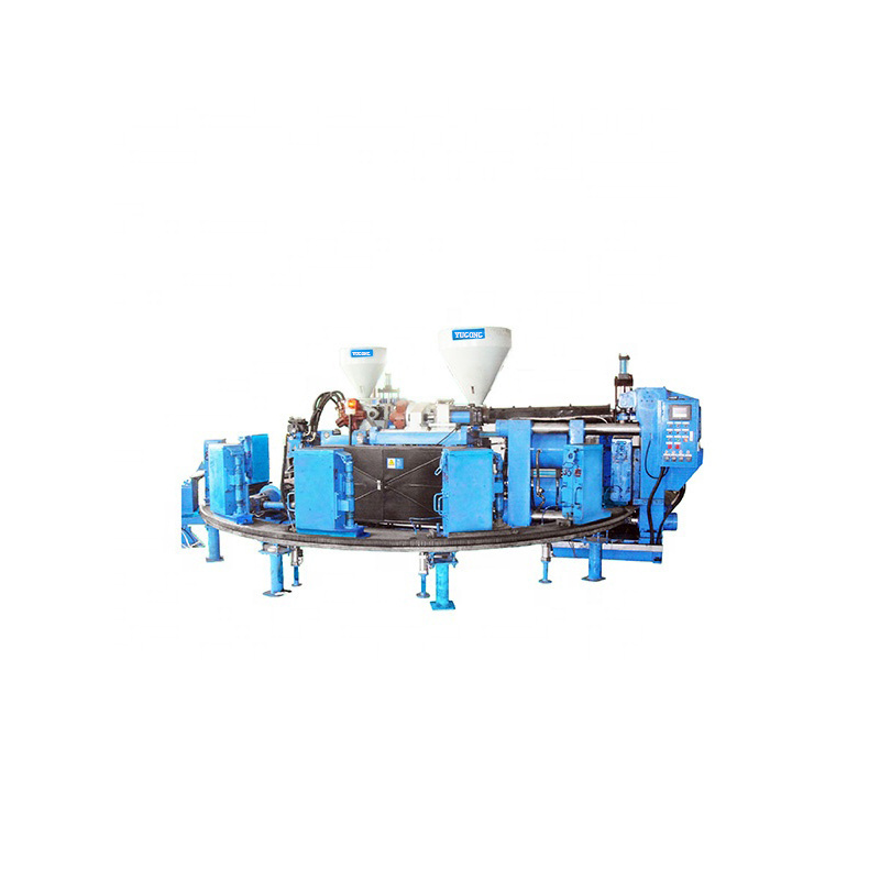 TPR Plastic PU Shoe Sole Footwear PVC Shoe Injection Molding Machine pvc Sandal Making Machine