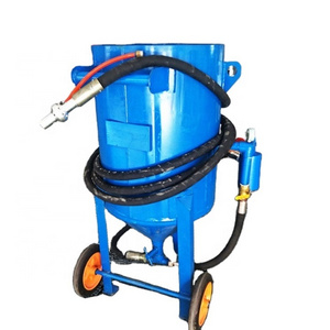 Cheap price portable pressure pot sandblaster mobile sandblaster for sale