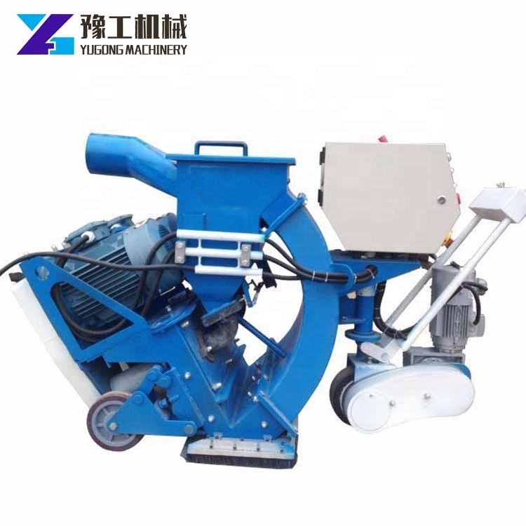 Floor shot blasting machine shot blaster with dust collector