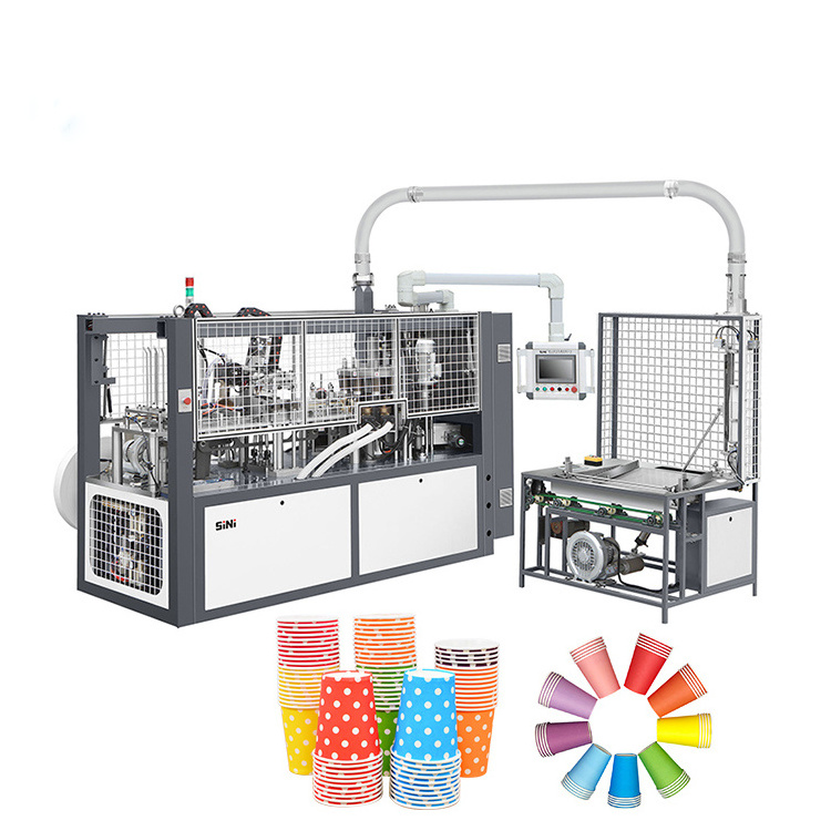 Disposable automatic paper cup bowl making forming manufacturing machines for small business ideas