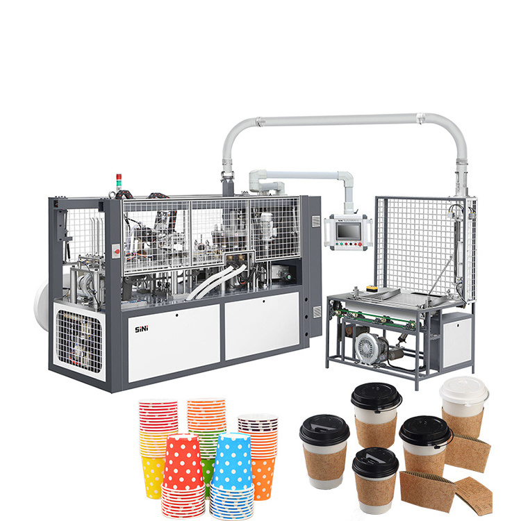 Disposable automatic paper cup bowl making forming manufacturing machines for small business ideas