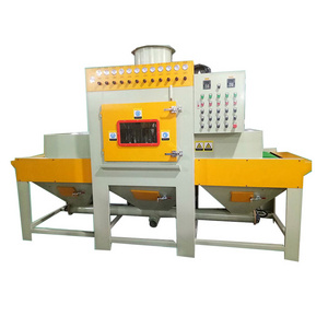 Electric Sandblaster Specification of Sand Blasting Machine with Sandblasting Room Design