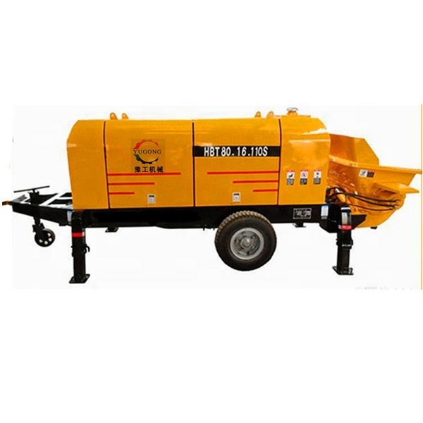 Concrete Mixer With Pump Electric Grount Pumps Skid Steer Portable Concrete Mixer Pump Trailer Small Diesel Cement Mixer