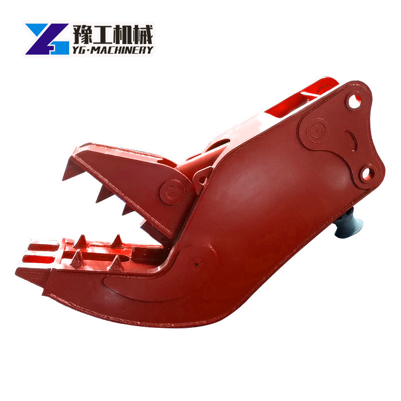 Durable Reliable Supplier Hydraulic Metal Shear Demolition Attachment Concrete Cutter Shear Excavator For Excavator Concrete