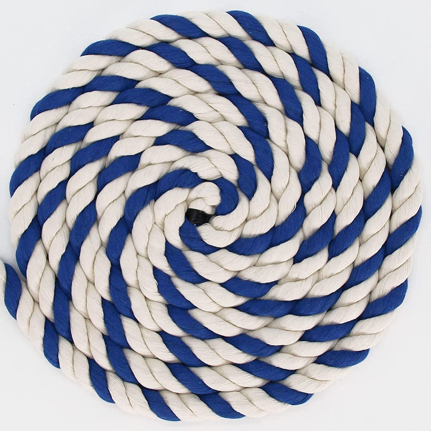 White Cotton Rope - Natural Nautical Rope for Crafts, Decorations, Basket Making, Plant Hangers