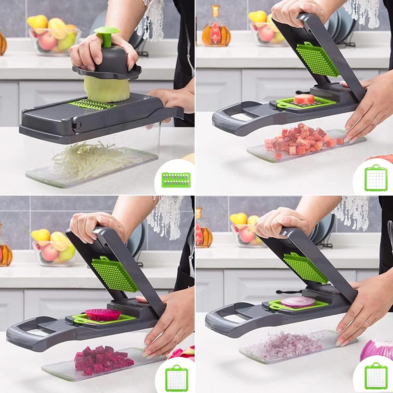 Mini Vegetable Cutter Fruit Vegetable Tools Manual Mandoline Slicer Potato Cutter Vegetable Chopper