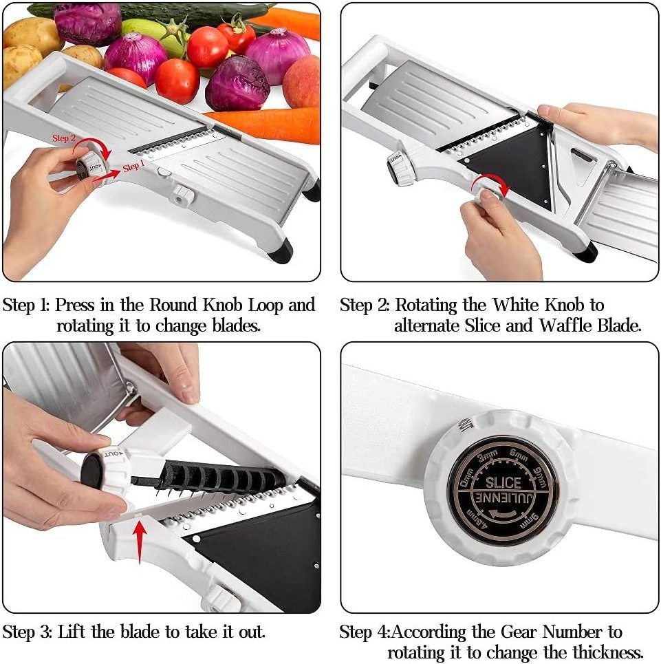 Hot Sale Kitchenaid Vegetable Sheet Cutter Vegetable Cutter Vegetable Slicer and Chopper