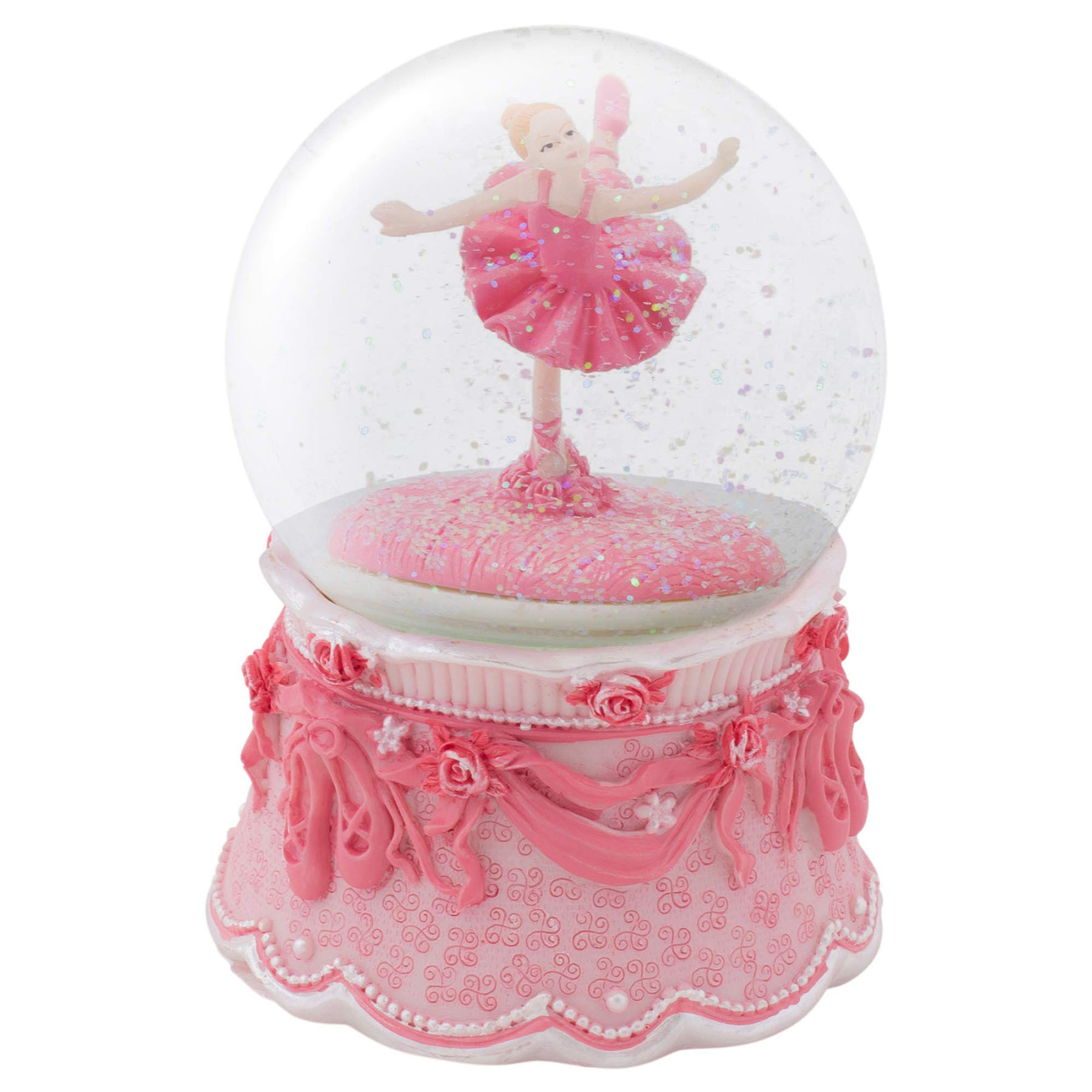 Custom Ballerina Snow Globe Christmas Music Snowglobes Ballet Recital Gifts