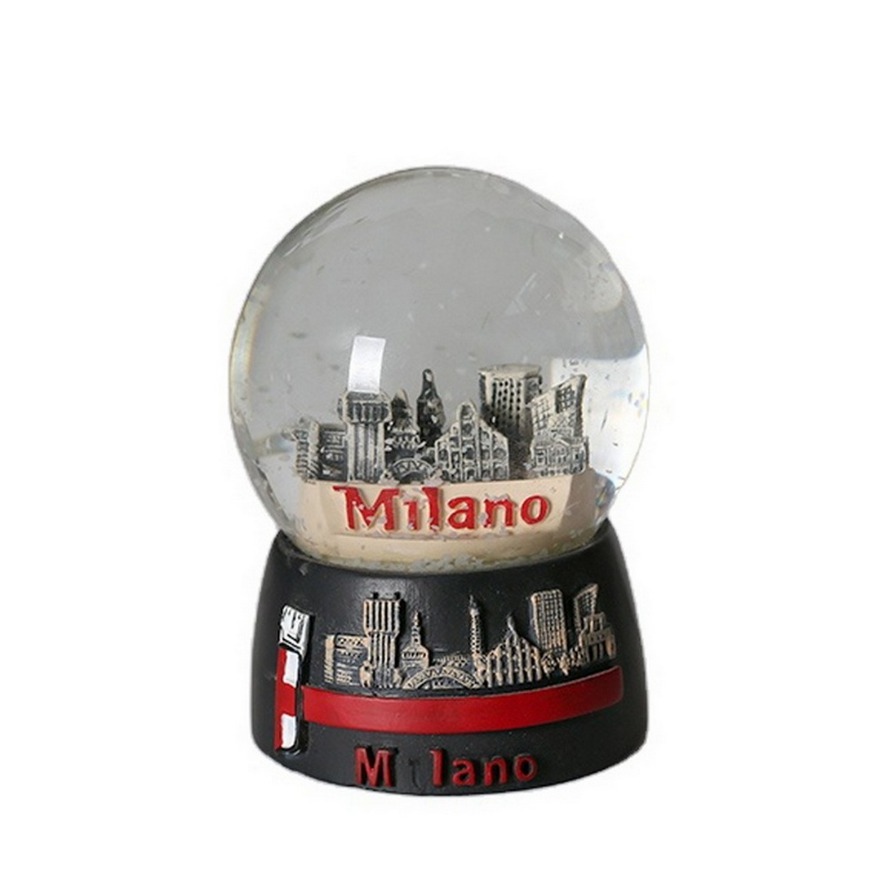 Wholesale Customized Spain Country Souvenir Snow Globe with Barcelona City Landmarks