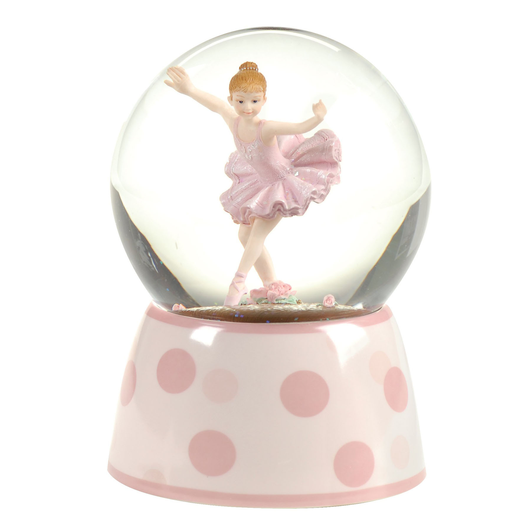 Custom Ballerina Snow Globe Christmas Music Snowglobes Ballet Recital Gifts