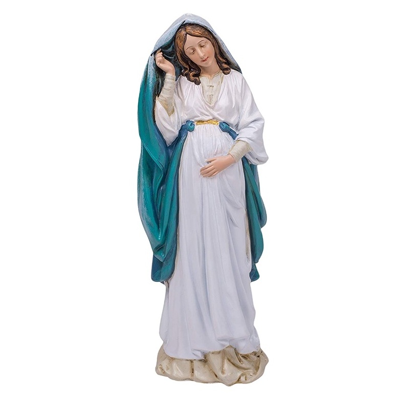 Wholesale estatuas religiosas cheap religious resin gifts items catholic Virgin Mary statues for home decor