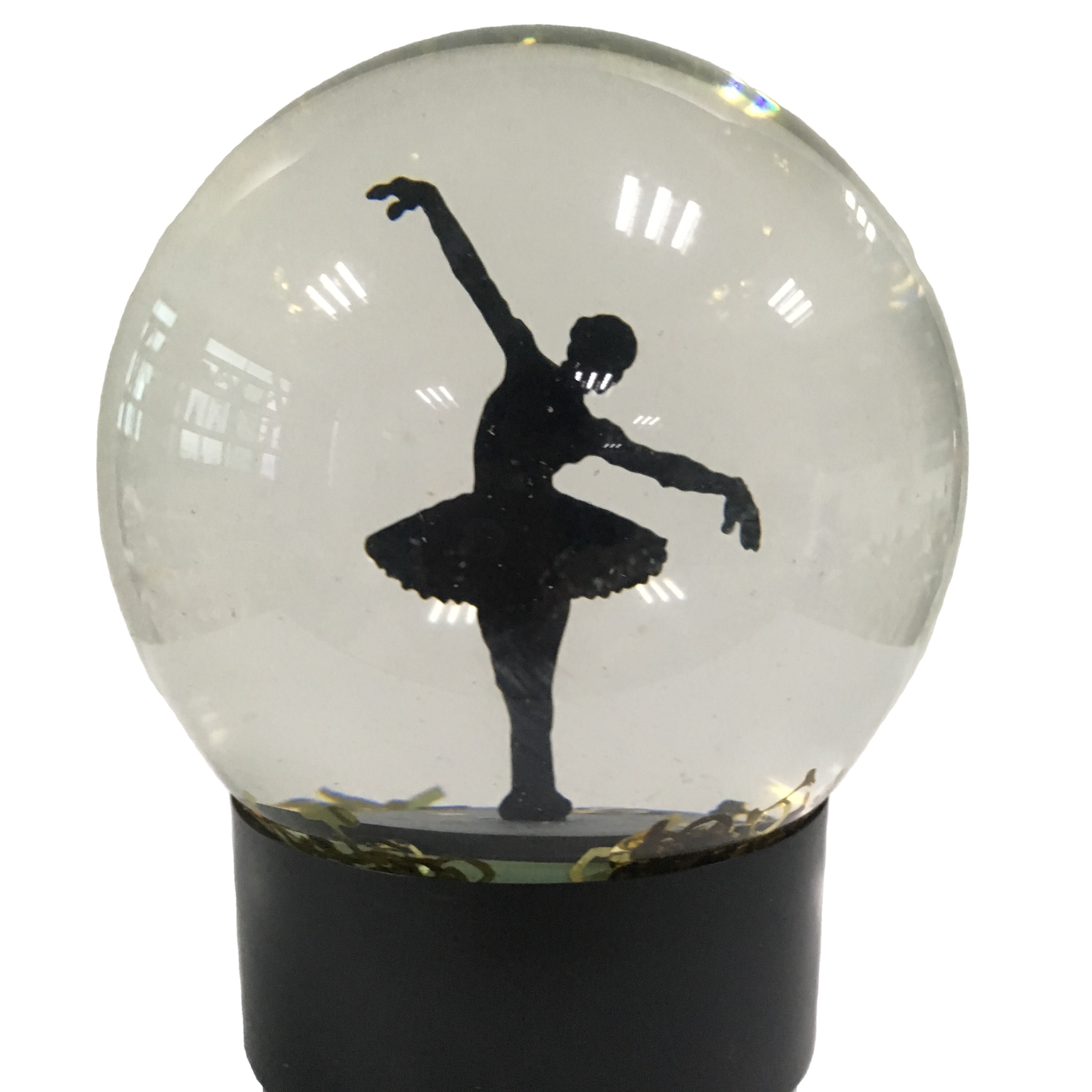 Hot Sale customized Snow Globe,figure ballet dancer now globe ,3D souvenir Resin Water Ball Snow Globe