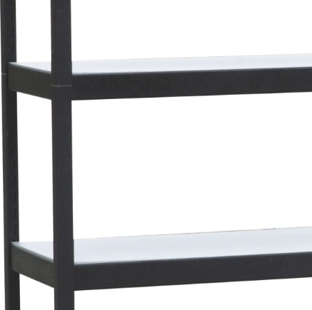 Wholesale Hoifat black store warehouse utility adjustable 5-shelf steel metal boltless display storage rack wire shelving unit