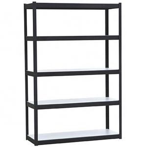 Wholesale Hoifat black store warehouse utility adjustable 5-shelf steel metal boltless display storage rack wire shelving unit