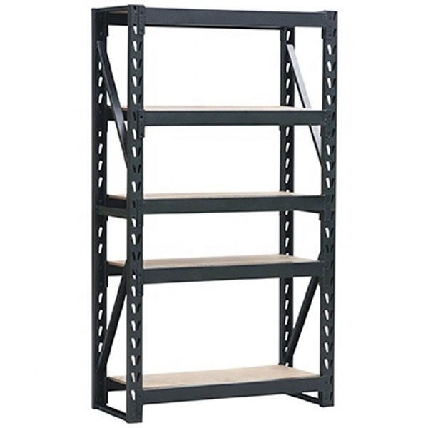 Wholesale Hoifat adjustable heavy duty steel metal warehouse storage shelves rack with dual reinforcement bar