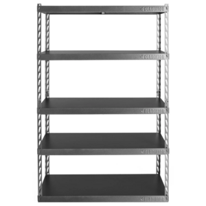 Wholesale Hoifat grey warehouse utility adjustable 5-shelf steel metal boltless display storage rack shelving