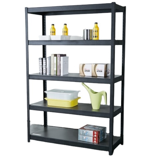 HOIFAT Garden&Garage easy assemble black boltless display storage book steel rack adjustable metal wire  shelving unit