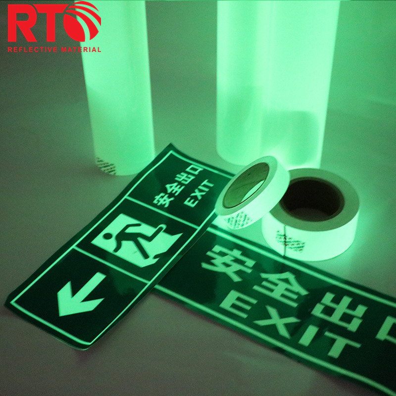 Stickers Photolumines Luminous Tape Stickers Self-Glow Reflective Film Vinyl Glow In The Dark