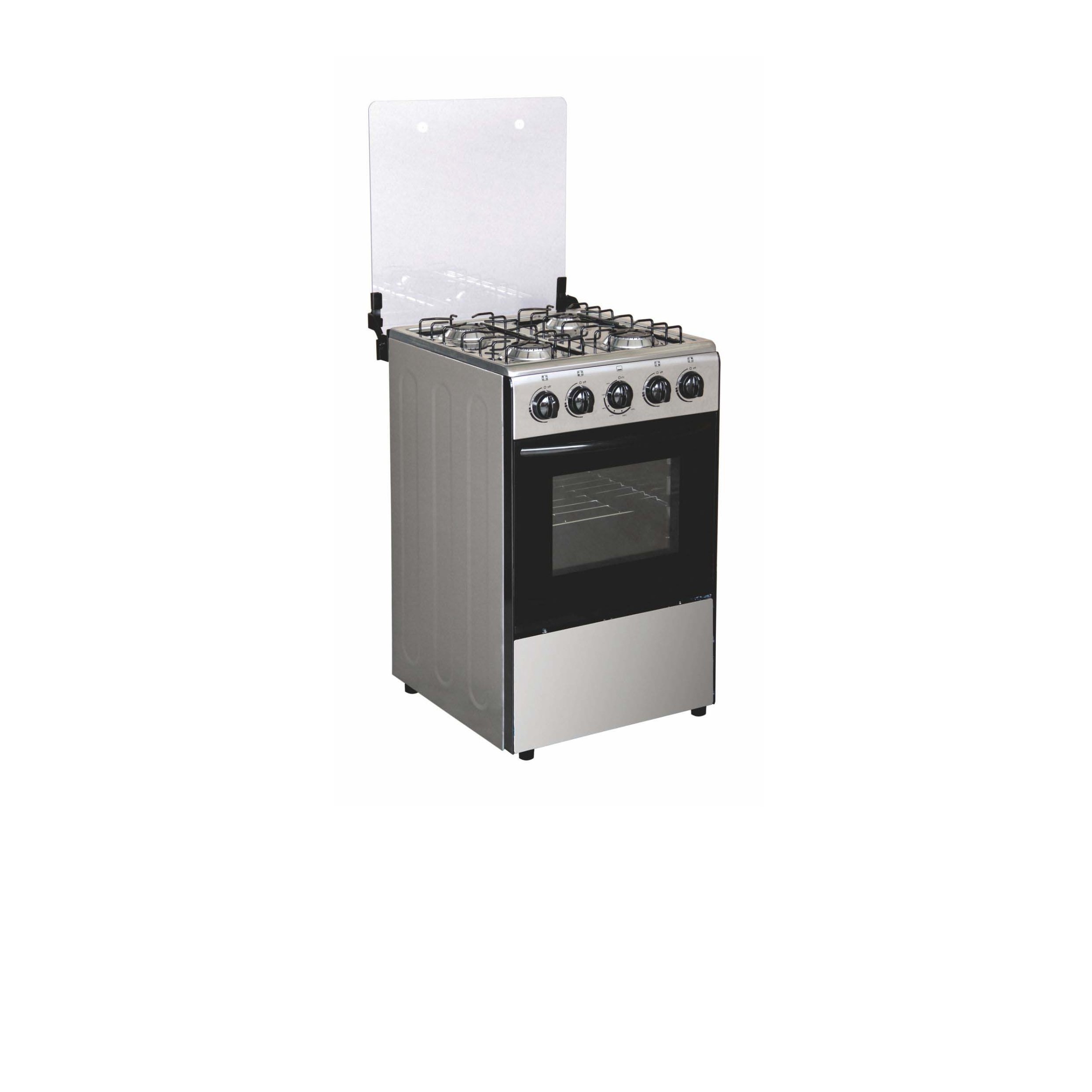 OEM Home Appliance Kitchen Freestanding 4 Gas Burner Electric Gas Oven