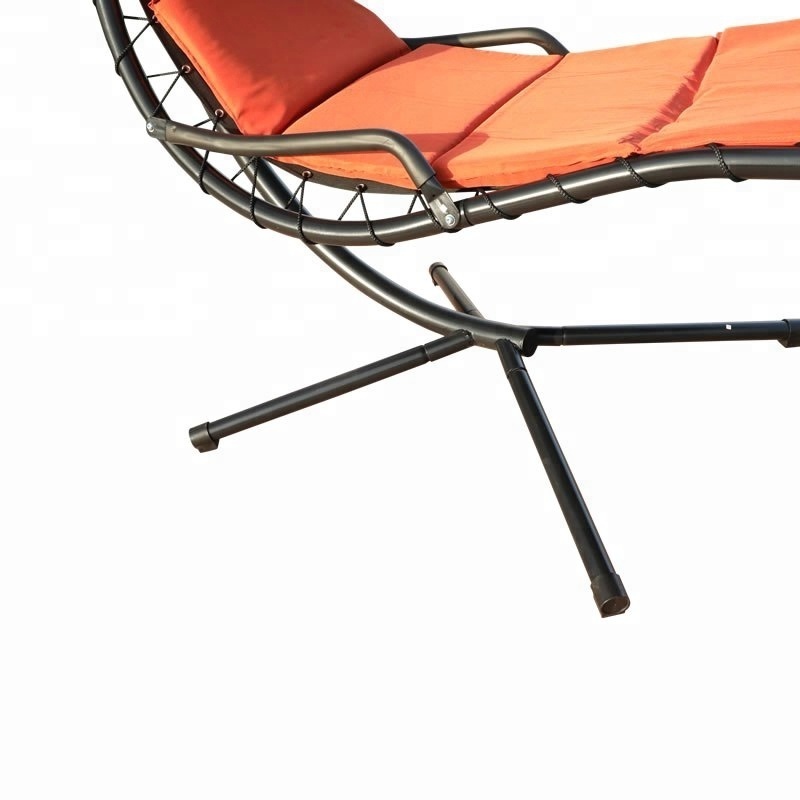 Quality Assurance Stable Metal Steel Frame Outdoor Hanging Chair Hammock  Beds Lounge Swing chairs for Outside Coutryard