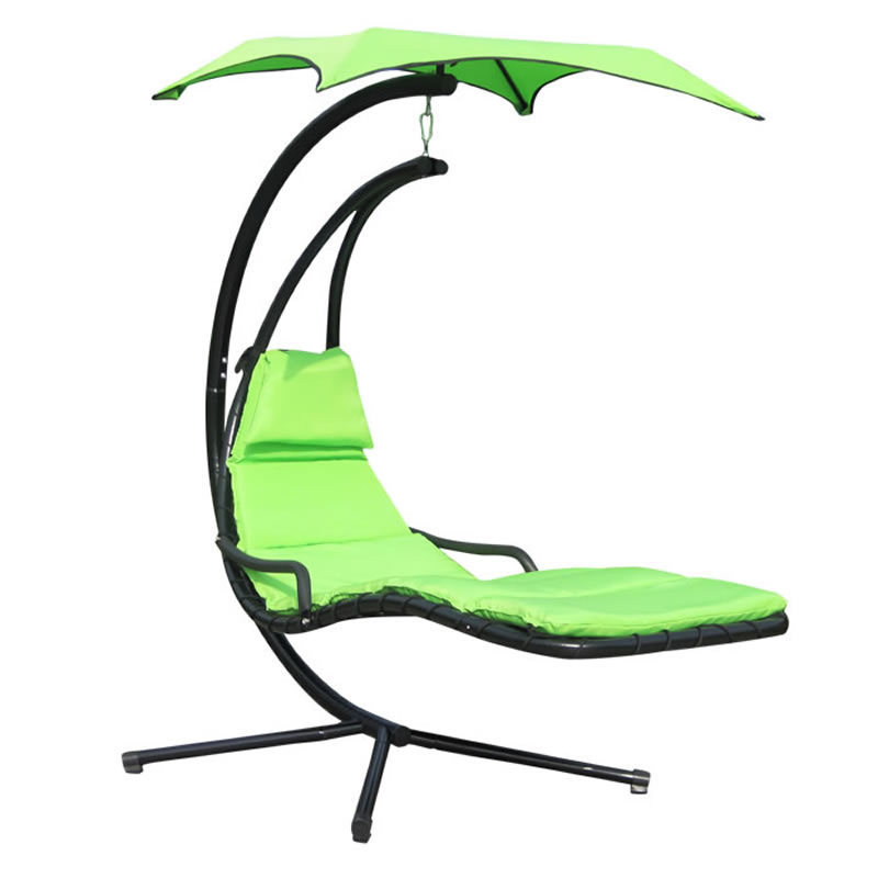 Sturdy Luxury Single Reclining Chair Outdoor Garden Furniture Patio Swing Chair Hanging Chair Hammock Sun Beds