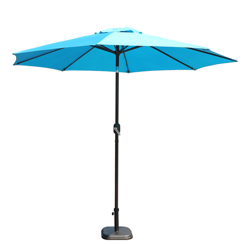 Patio Umbrella 9 FT Waterproof Outdoor Umbrellas for Pool Table Deck Porch Yard Garden