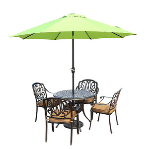 Outdoor Patio Umbrella Garden Yard Market Table Umbrellas with Push Button Tilt/Crank