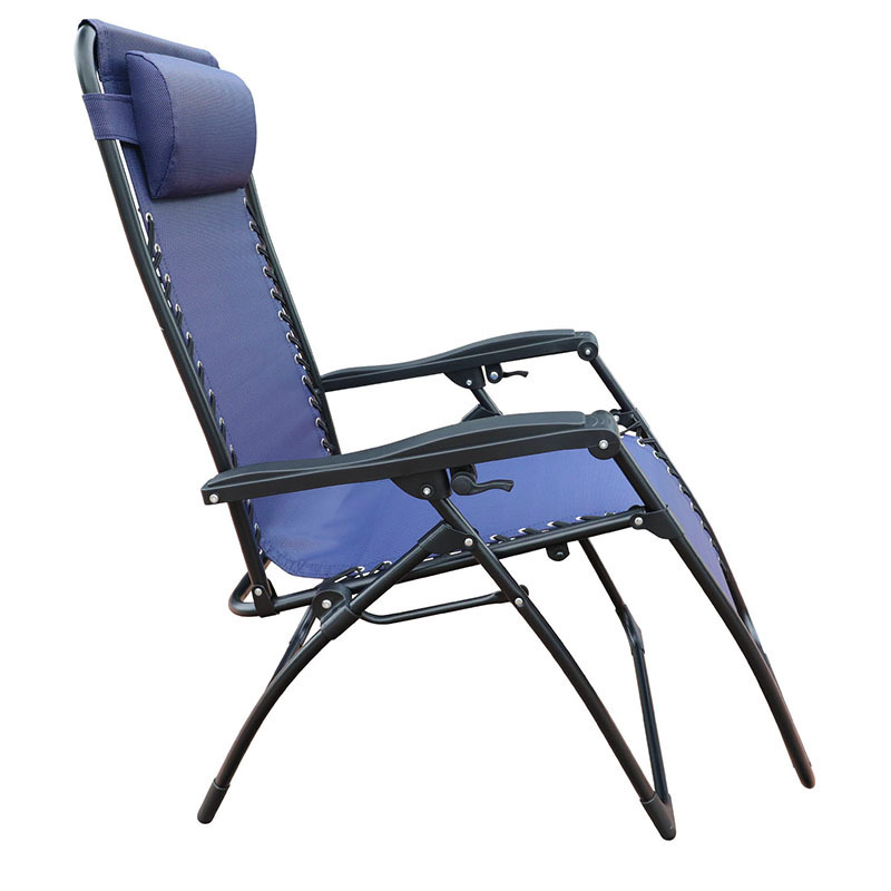 Outdoor Modern Folding Beach Chair Patio  Recliner Lounge Chair Zero Gravity Chair