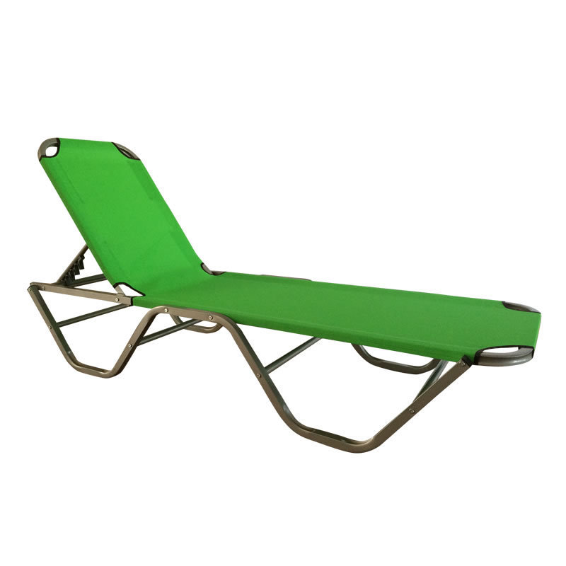 Hotel Swimming Pool Side Sun Lounger Daybed Beach Lounge Chair Outdoor Patio Reclining Chair with 5 Adjustable Positions