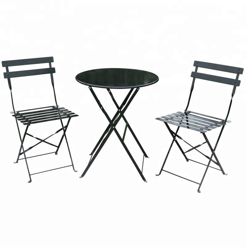 Balcony Furniture Cast Iron Bistro Set Outdoor Table and Chair Metal Bistro Set Outdoor Patio Furniture Sets