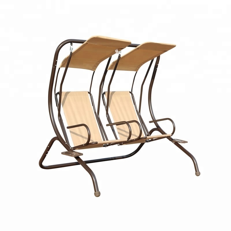 Hot Sale Garden Swing Chair Two Seat Swing Chair with Cushion