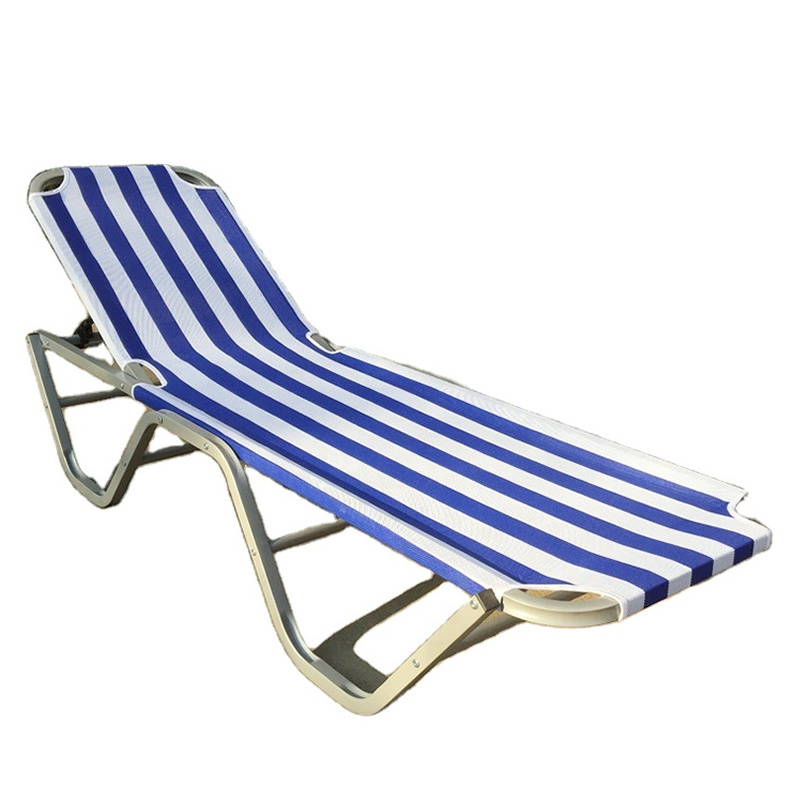 High quality outdoor sun lounger aluminium lounge chair poolside leisure chair