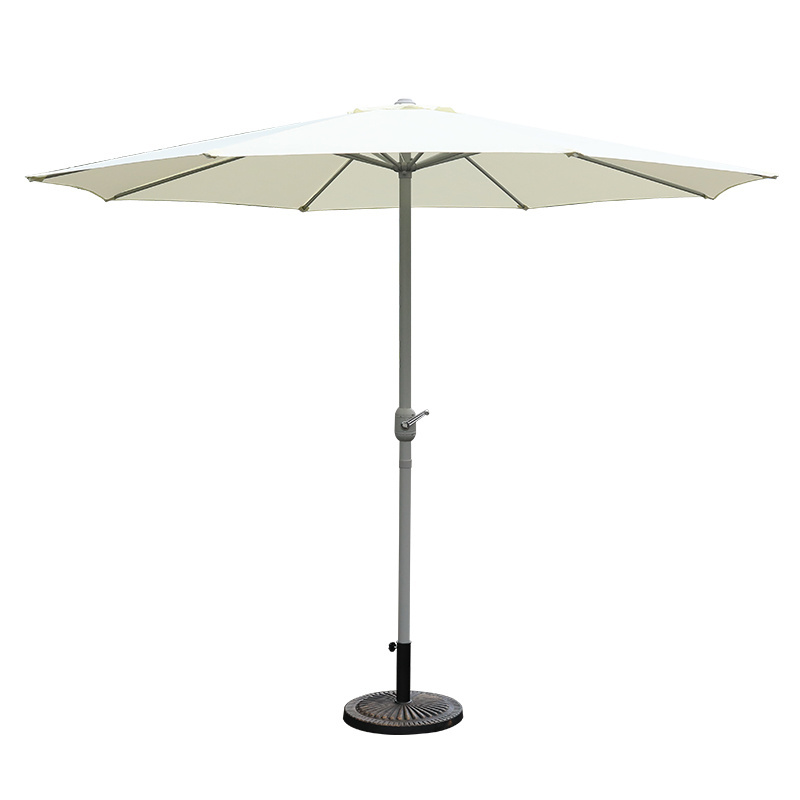 Outdoor Garden Patio Umbrella Outdoor Table Umbrella with Push Button Tilt and Crank