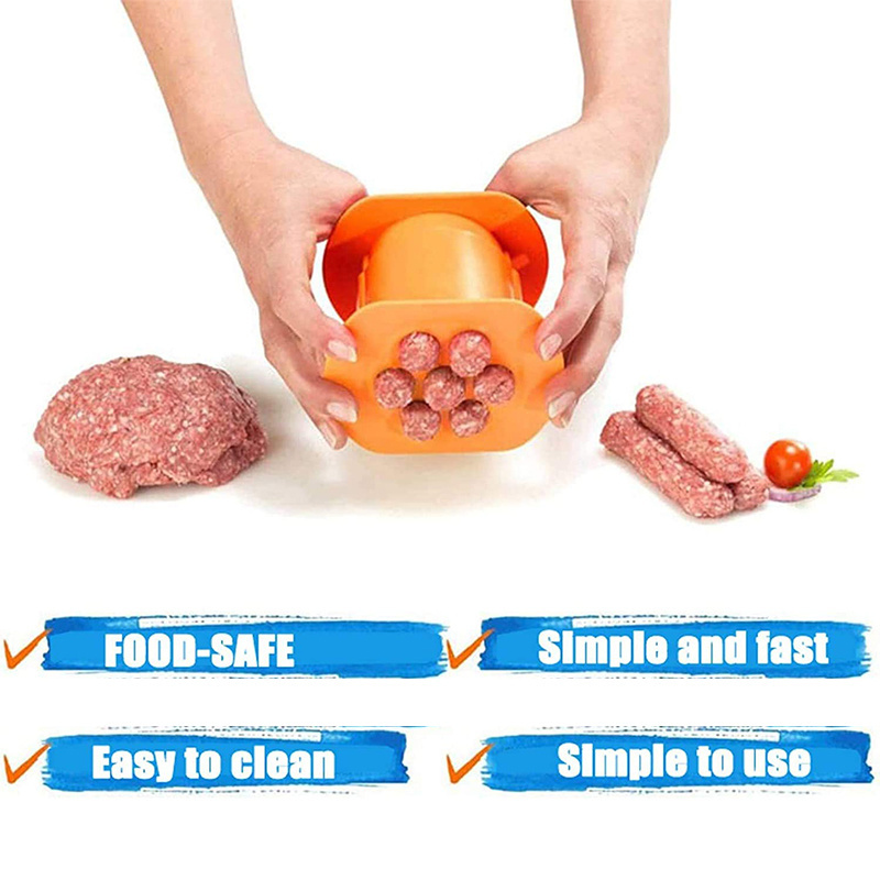 Cevapcici Press Maker Manual Sausage Maker Meat Stuffer Filler Hand Operated Sausage Hand Machines kitchen gadget