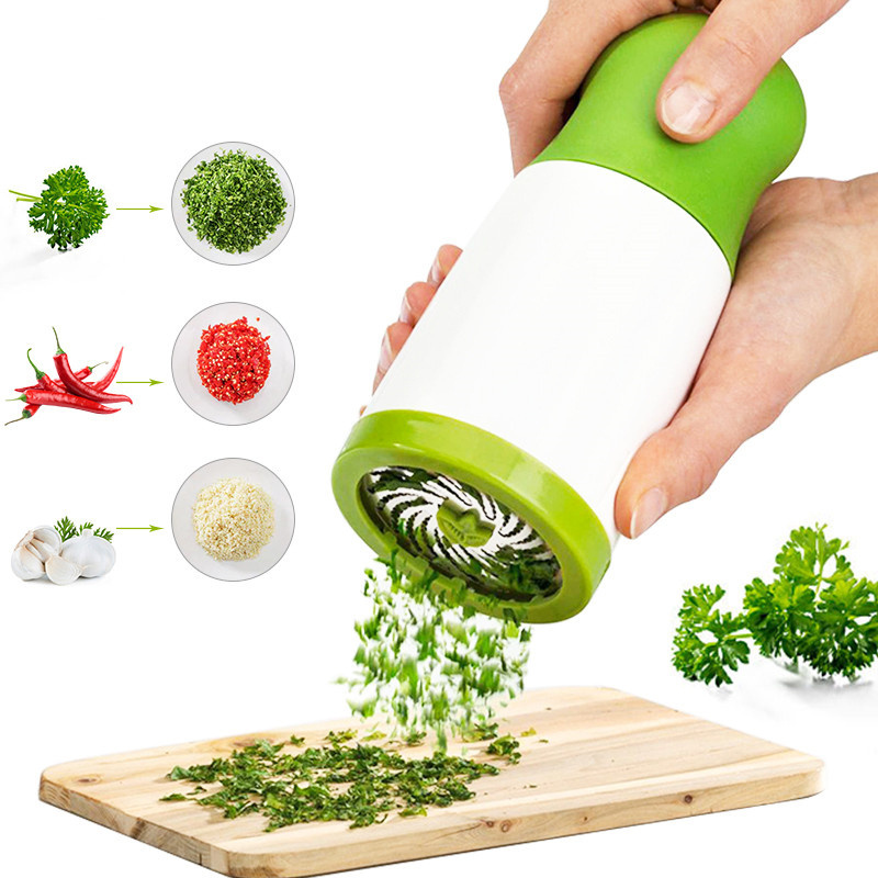 Herb Grinder Spice Mill Parsley Shredder Chopper kitchen gadget Vegetable Cutter Garlic Coriander Spice Grinder