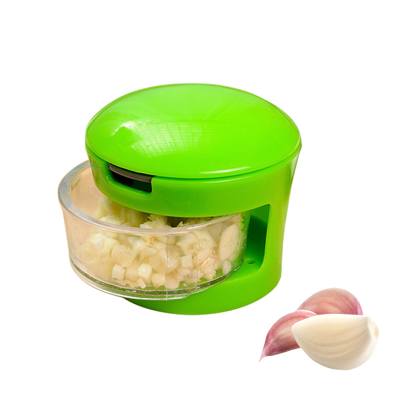 Mini Portable Stainless Steel Garlic Press Chopper Slicer Hand Presser Grinder Crusher Kitchen Tool Garlic Grater