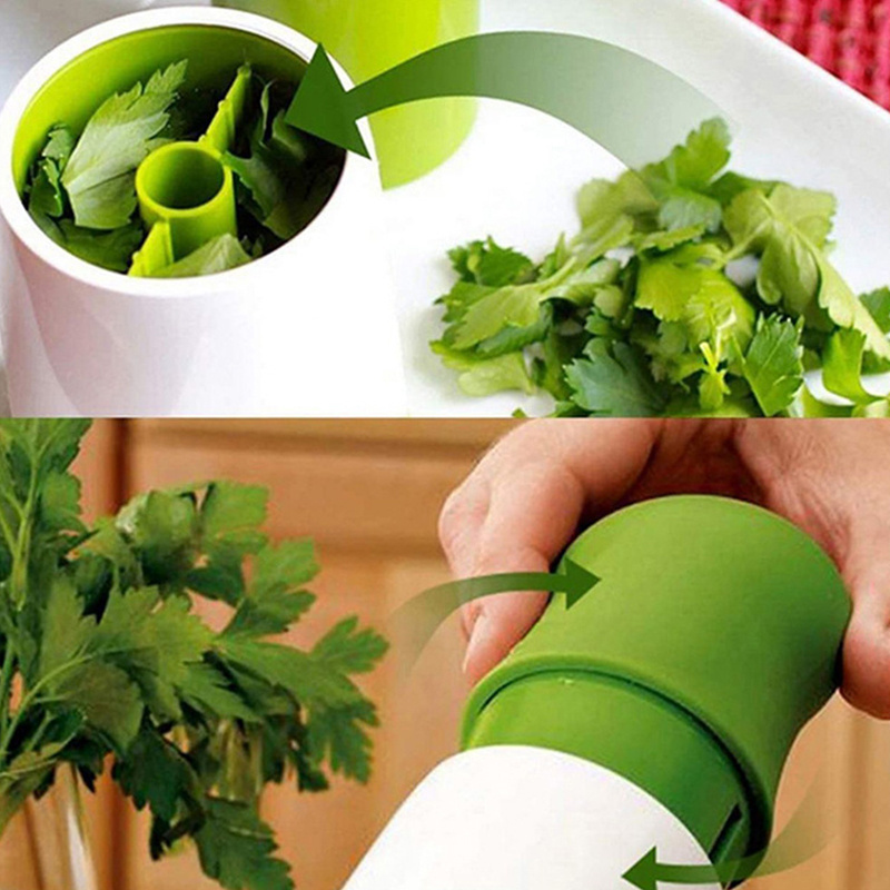 Herb Grinder Spice Mill Parsley Shredder Chopper kitchen gadget Vegetable Cutter Garlic Coriander Spice Grinder