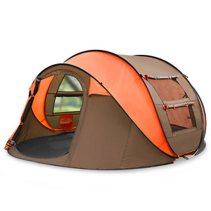 STAR HOME Throw Tent Outdoor Automatic Throwing Pop Up Waterproof Camping Hiking Tent Waterproof Large Family Tents