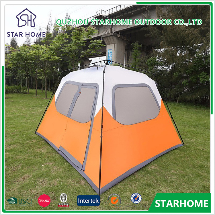 promotional 3-5 people tipi opening outdoor camping waterproof tent